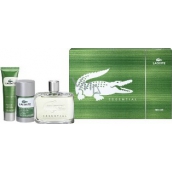 Lacoste Essential EdT 125 ml Eau de Toilette 50 ml Shower Gel 75 ml Deodorant Stick gift set VMD parfumerie drogerie