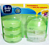 Ambi Pur Fresh Gardens toilet block and 3 refills 4 x 55 ml