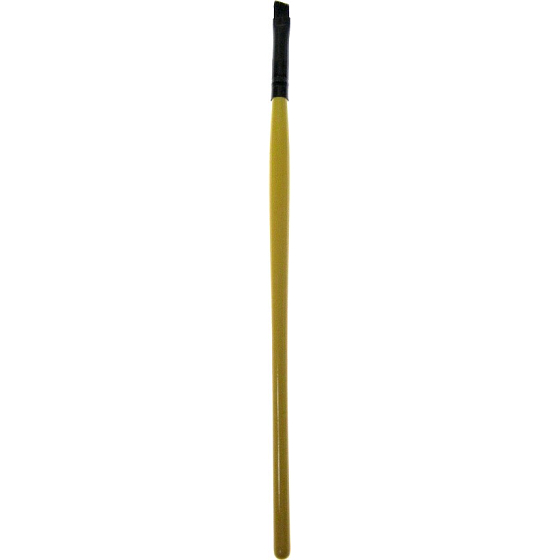 Cosmetic brush for eye shadow oblique different colors 18 cm 1 piece 30160