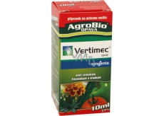 AgroBio Vertimec 1,8 EC insekticid proti sviluškám, třásněnkám a vrtalkám 10 ml