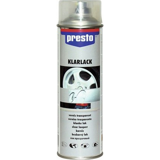 Presto Klarlack quick-drying clear acrylic varnish 500 ml spray