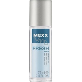 Mexx Fresh Man perfumed deodorant glass 75 ml