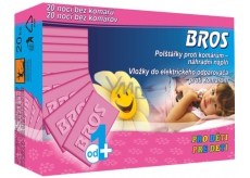 Bros Polštářky proti komárům náhradní náplň 20 kusů pro děti