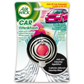 Air Wick Car Filter & Fresh Tropical lagoon and hibiscus air freshener 3 ml