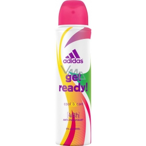 Adidas Cool & Care 50h Get Ready! for Her antiperspitant deodorant spray for women 150 ml