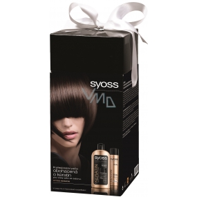 Syoss Keratin Hair Perfection shampoo 500 ml + hairspray 300 ml, cosmetic set