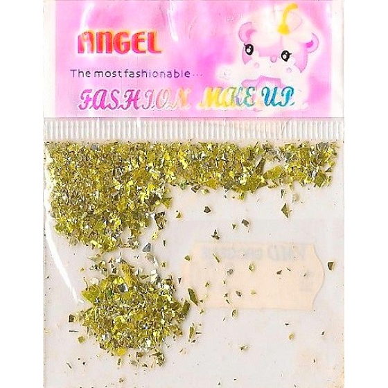 Angel Nail decorations pieces gold 1 pack