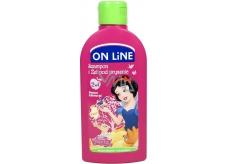 On line Kids Sněhurka Hruška 2v1 sprchový gel a šampon na vlasy pro děti 250 ml