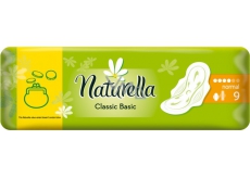 Naturella Classic Basic Normal hygienické vložky 9 kusů