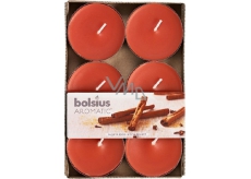 Bolsius Aromatic Maxi Sugar & Spice s vůní cukru a koření vonné čajové svíčky 6 kusů