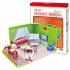 CubicFun Puzzle 3D Honey Room Small Room Living room 49 pieces for children 22 x 11.5 x 17.5 cm