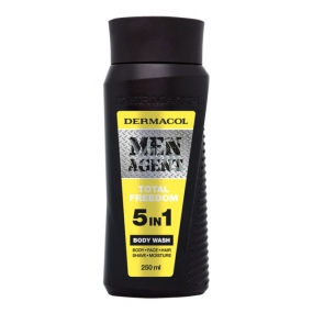 Dermacol Men Agent 5 in 1 Total Freedom shower gel 250 ml
