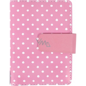 Albi Manager's Diary 2019 Pink with polka dots 10.5 x 14.5 x 2.5 cm