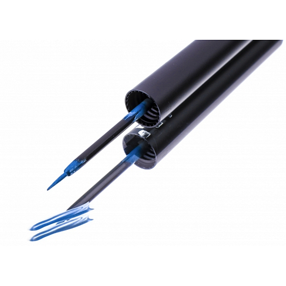 HairPlus FacEvolution Nourishing Quick-Drying Liquid Eyeliner with Growth Serum Blue 1.5 ml