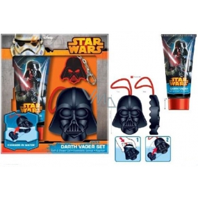 Disney Star Wars Darth Vader shower gel 150 ml + bath sponge + key ring, cosmetic set