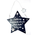 Nekupto Christmas wooden decoration star Beautiful Christmas time ... 14 x 14 cm