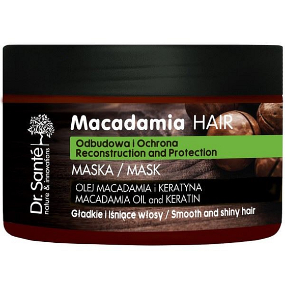 Dr. Santé Macadamia Hair Macadamia Oil and Keratin Mask for Weakened Hair 300 ml