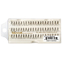 Bloom Natural Adhesive Lash Clusters from Natural Hair Medium Length with Knot Black Flare Medium 60 Pieces