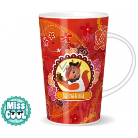 Nekupto Miss Cool Mug Squirrel Stylish & nice 350 ml
