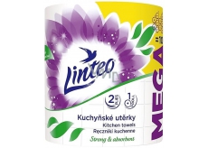 Linteo Mega Double-layer kitchen towels, made of 100% cellulose 100 m 1 piece