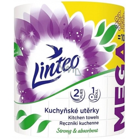 Linteo Mega Double-layer kitchen towels, made of 100% cellulose 100 m 1 piece
