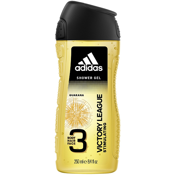 Adidas Victory League 3in1 shower gel for men 250 ml