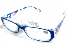 Eyeglasses + 1.5 light blue sides with rectangles MC2084