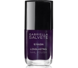 Gabriella Salvete Longlasting Enamel long-lasting high-gloss nail polish 10 Raisin 11 ml