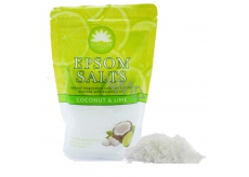 Elysium Spa Coconut and Lime Relaxing Bath Salt with Natural Magnesium and Essential Oils 450 g