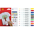 Centropen Textile Marker Marker (markers) for textiles 10 pieces