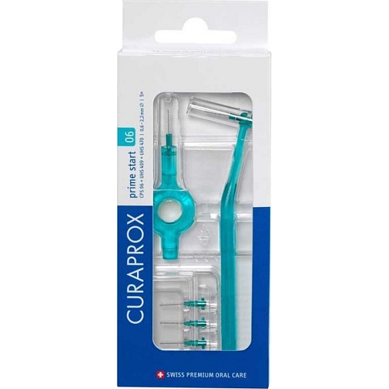 Curaprox CPS 06 Prime Start Interdental Brushes 5 Pieces