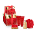 Grace Cole Majestic shower gel 50 ml + bath pearls 80 g + hand and nail cream 50 ml + body lotion 50 ml + cleansing sponge, body care gift set