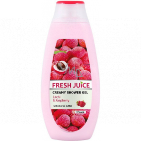 Fresh Juice Litchi & Raspberry creamy shower gel 400 ml