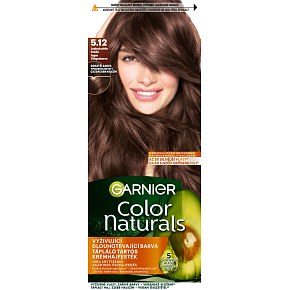 Garnier Color Naturals Creme Hair Color, 5.12 Icy Light Brown