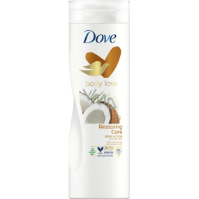 Dove Nourishing Secrets Restoring Ritual Coconut Body Milk with Coconut Oil and Almond Milk 400 ml