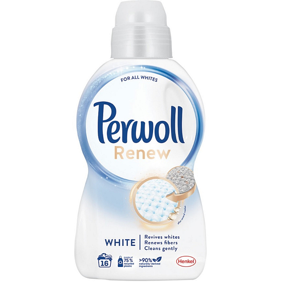 Perwoll Renew White washing gel for white and light-coloured clothes 16 doses 960 ml