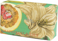 English Soap Grapefruit & Lily - Grapefruit and lily natural perfumed toilet soap with shea butter 240 g