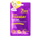 7Days Active Thursday textile face mask for all skin types 28 g