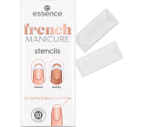 Essence French Manicure French Manicure Nail Stencils 60 pieces