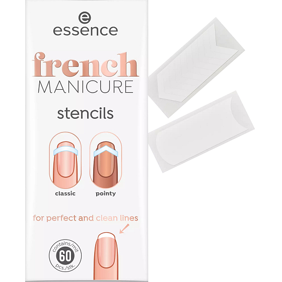Essence French Manicure nail templates for French manicure 60 pieces