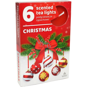 Admit Tea Lights Christmas scented tea lights 6 pieces, burning time 3 - 4 hours