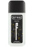 Str8 Faith Natural perfumed body spray for men 85 ml