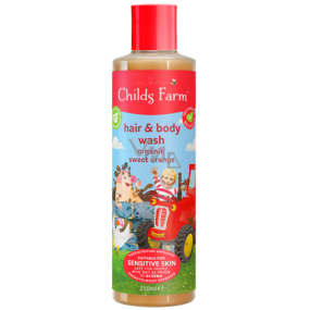 Childs Farm Hair and Body Wash Sweet Orange for sensitive skin 250 ml