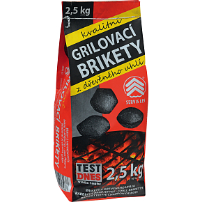 Wood Charcoal Service Les Grilling Briquettes 2.5 kg