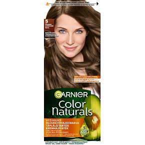 Garnier Color Naturals hair color, natural light brown 5