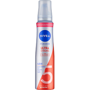Nivea Ultra Strong Mousse Hair Spray, 150 ml