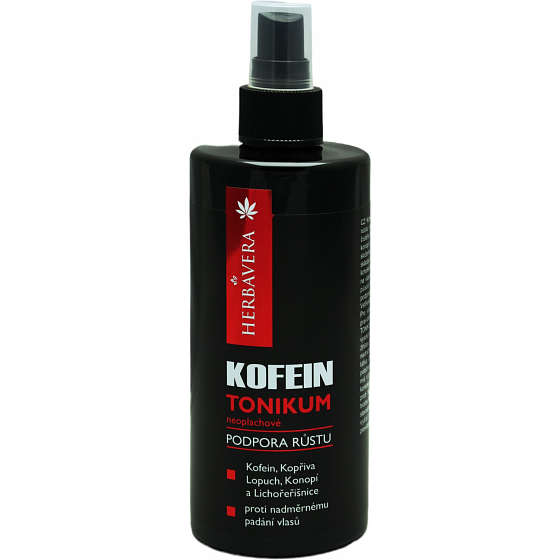 Herbavera Caffeine Tonic for Hair Growth, 300 ml