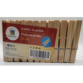 Tidy Home wooden clothespins 24 pcs