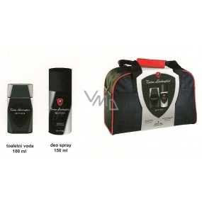 Tonino Lamborghini Mitico eau de toilette + deodorant spray + bag, gift set
