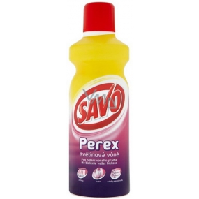 Savo Perex Floral fragrance perfumed product for pre-washing and bleaching of laundry 1 l